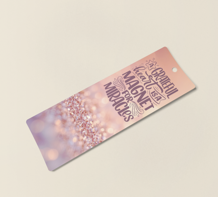 Grateful Heart Laminated Bookmark