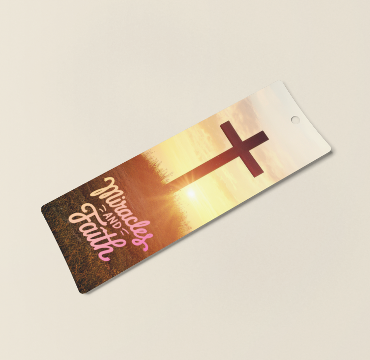 Miracles & Faith Laminated Bookmark