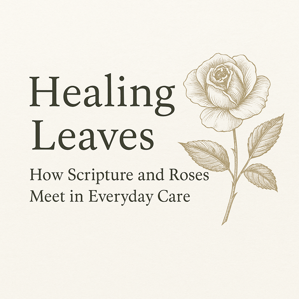 Healing Leaves: How Scripture and Roses Meet in Everyday Care