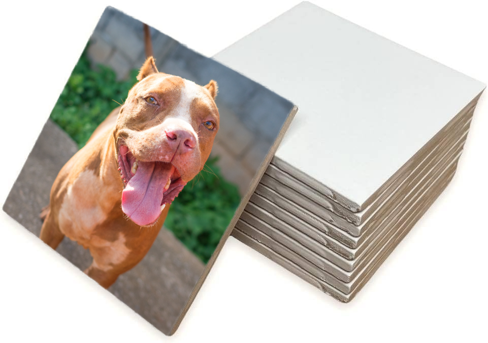 Personalized 6"x6" Ceramic Photo Tile – Custom Printed Keepsake | Faith + Farmhouse Home Decor