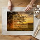 “Do Not Fear” Scripture Glass Cutting Board | 8” x 11” Tempered Glass Kitchen Décor & Serving Tray