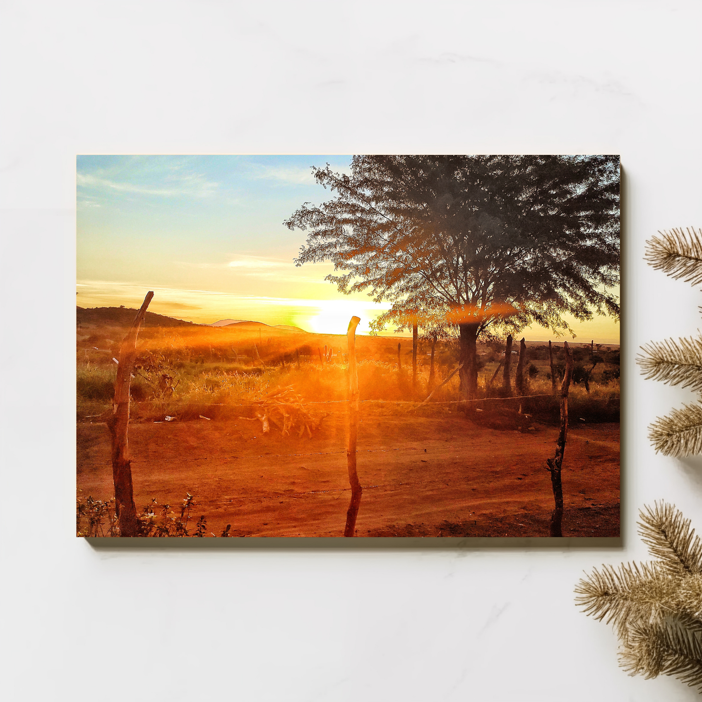 8" x 10" Custom Chromaluxe Metal Print — Premium Photo & Artwork Print | Includes Hanger Choice
