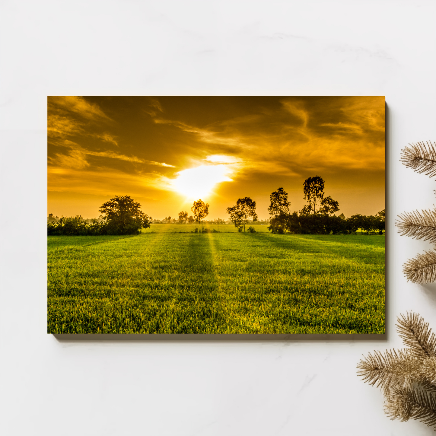 8" x 10" Custom Chromaluxe Metal Print — Premium Photo & Artwork Print | Includes Hanger Choice
