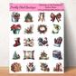 Christmas at the Farmhouse Sticker Sheet 8" x 10"
