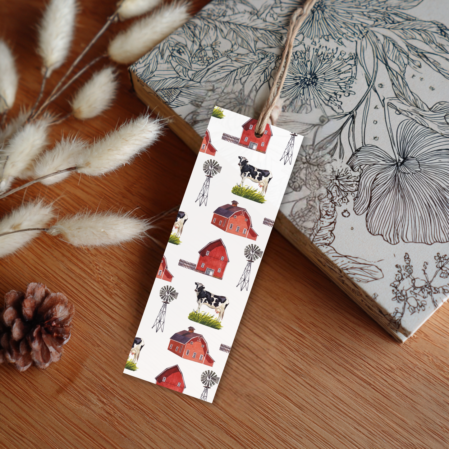 Farm Life Laminated Bookmark