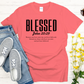 Blessed | John 20:29 Bible Verse Signature Softstyle Short-Sleeve T-Shirt