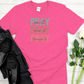 Pray on it, Pray over it, Pray through it Signature Softstyle Short-Sleeve T-Shirt