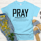 Pray | Philippians 4:6-7 Bible Verse Signature Softstyle Short-Sleeve T-Shirt