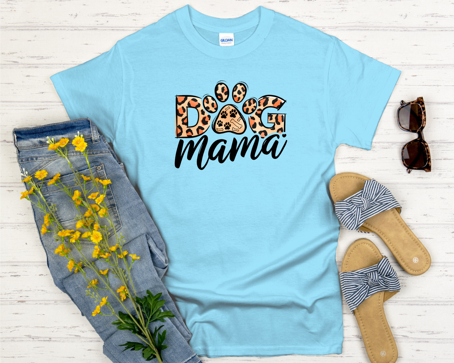 Dog Mama Signature Softstyle Short-Sleeve T-Shirt