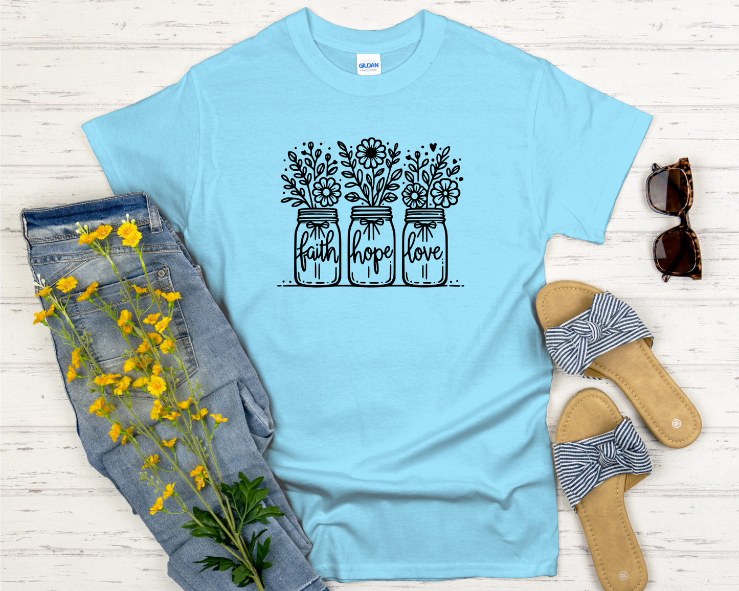 Faith-Hope-Love Signature Softstyle Short-Sleeve T-Shirt