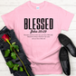 Blessed | John 20:29 Bible Verse Signature Softstyle Short-Sleeve T-Shirt