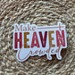 Make Heaven Crowded Vinyl Sticker Set, 3"x4"