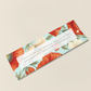 Red Floral Laminated Bible Verse Bookmark