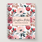 Floral Bible Study Spiral Notebook | Scripture Notes Journal