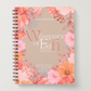 Whispers of Faith: A Journal for Prayer & Reflection | Christian Women’s Floral Bible Study Journal (8.5x11”)